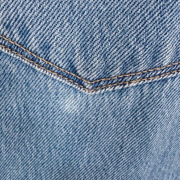 Paige Denim Harper High Rise Wide Leg Jeans in Light Blue Creation Wash Size 32 - Picture 6 of 15